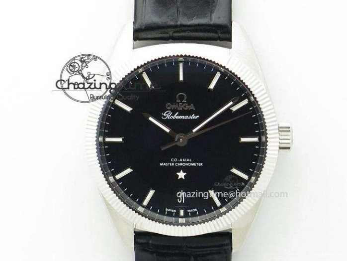 0310 Contemporary De Ville MK 1:1 Best Edition YG White Dial On Black Leather Asian Seagull T1701 (Sec@6) 8233
